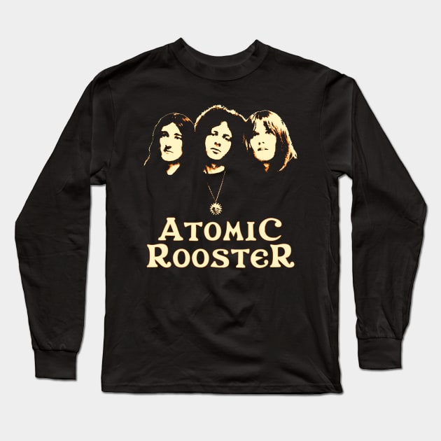 Atomic Rooster Long Sleeve T-Shirt by MichaelaGrove